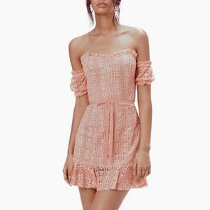 For Love and Lemons Dakota Mini Dress